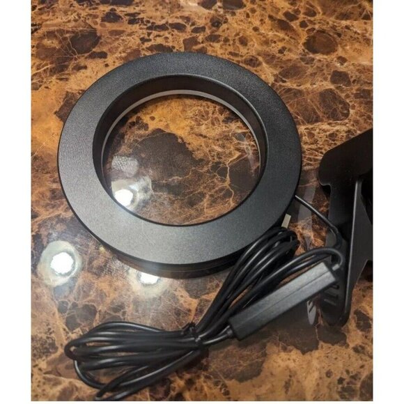 ELEGIANT CLAMP STYLE SELFIE RING LIGHT NEW IN BOX - Picture 3 of 6